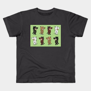 Curious Horse Costume Ensemble Kids T-Shirt